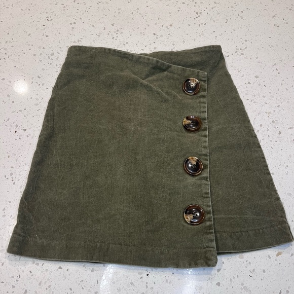 S Alter’d State Green Mini Skirt - Picture 1 of 2